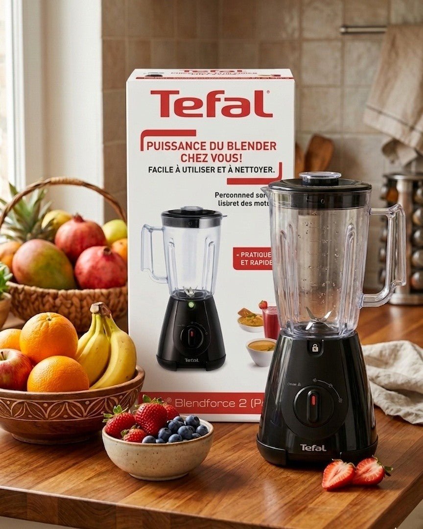 خلاط Tefal Blendforce BL305840 – سعة 1.75 لتر بقوة خلط فائقة - bilosaad