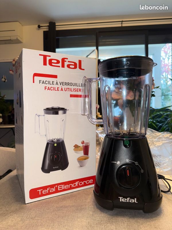 خلاط Tefal Blendforce BL305840 – سعة 1.75 لتر بقوة خلط فائقة - bilosaad